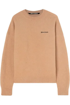 Palm Angels Trøje i uldblanding med broderet logo