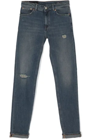 Dondup Jeans med lige ben og ribbet detalje