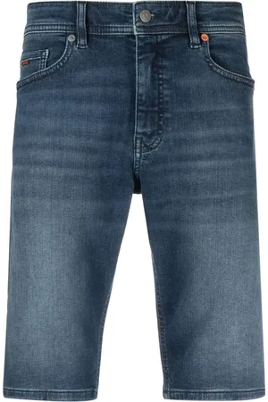 HUGO BOSS Denimshorts med smal pasform
