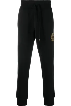 VERSACE Joggingbukser med broderet logo
