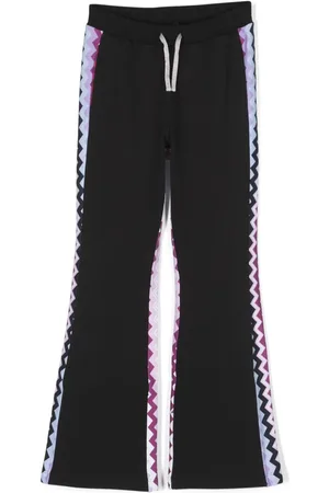 Missoni Joggingbukser med zigzag-tryk og svaj