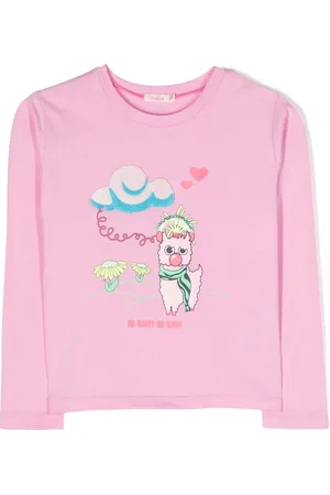 Billieblush T-shirt med paillet-udsmykning
