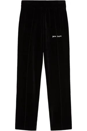 Palm Angels Joggingbukser i velour med logotryk