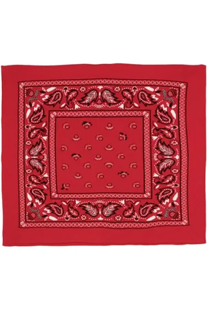 Barrie Tørklæde med bandana-tryk