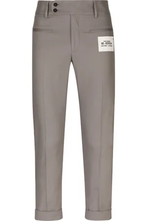 Dolce & Gabbana Cropped bukser med presselæg