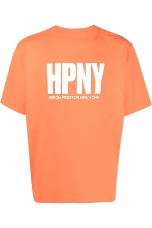 Heron Preston T-shirt med rund hals og HPNY-tryk