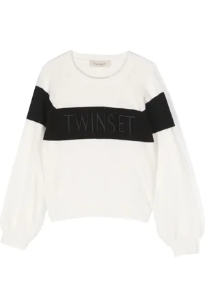 Twin-Set Trøje med stribet kant