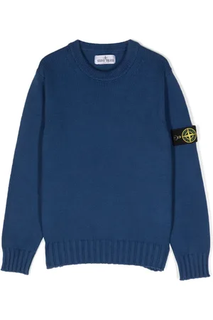 Stone Island Trøje med kompas-logo