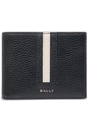 Bally Foldepung i læder med bånd