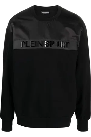 Philipp Plein LS Basic sweatshirt med logomærke
