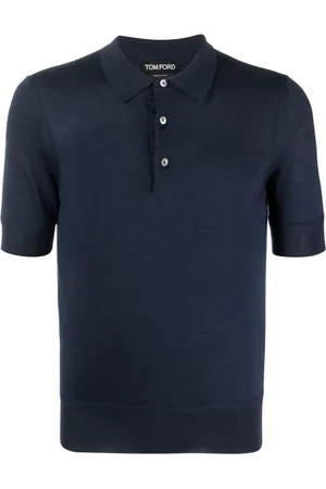 Tom Ford Kortærmet polo i strik
