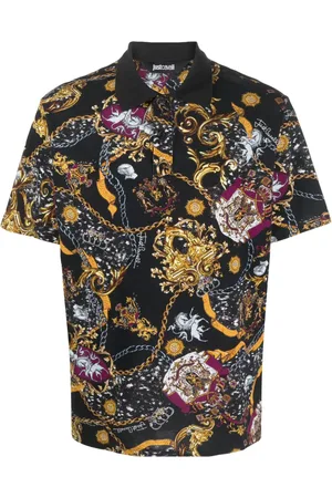 Roberto Cavalli Polo med baroktryk