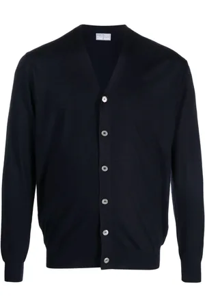 FEDELI Cardigan med V-hals