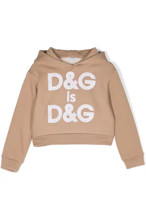 Dolce & Gabbana Hættetrøje med rhinstensudmykket logo