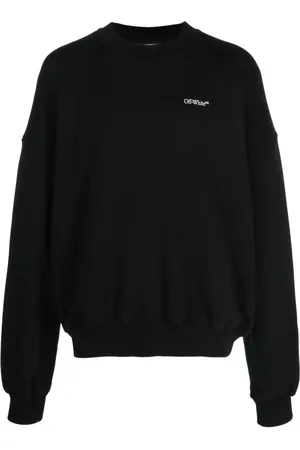 OFF-WHITE Sweatshirt med Scratch Arrow-tryk