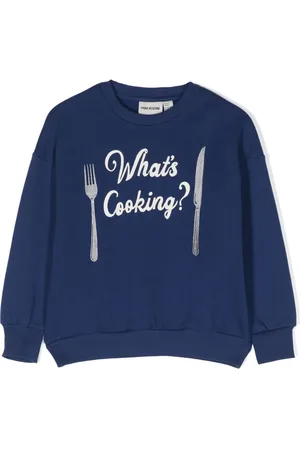 Mini Rodini Sweatshirt med slogantryk
