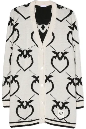 Pinko Love Birds cardigan med V-hals