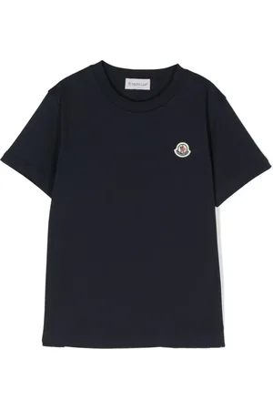 Moncler T-shirt med logomærke