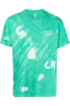 Sporty & Rich Wellness T-shirt med batiktryk