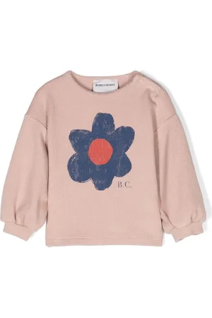 Bobo Choses T-shirt med blomstertryk