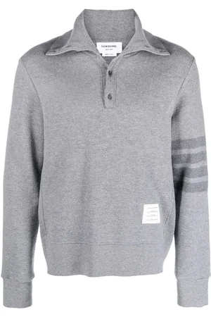 Thom Browne Striktrøje med stribedetalje