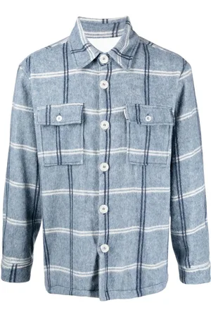 Family First Ternet flannel-skjorte med logotryk