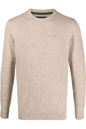 Barbour Trøje med rund hals og mélange-effekt