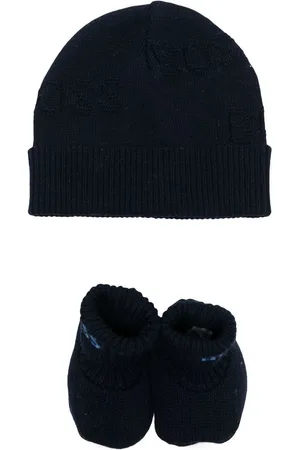 HUGO BOSS Logobroderet hue-sæt