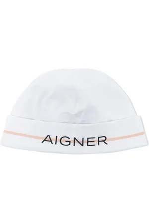 Aigner Hat med logo og stribe