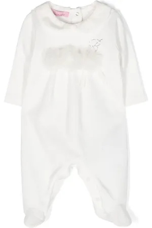 MISS BLUMARINE Pyjamas med blomsterapplikation