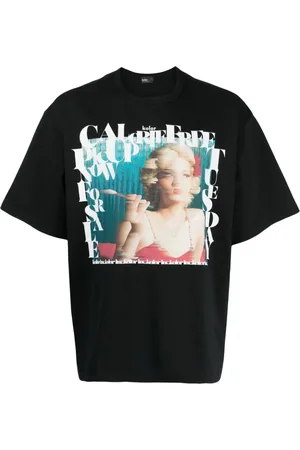 Kolor T-shirt med grafisk tryk