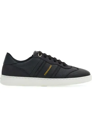 Salvatore Ferragamo Sneakers i læder med logotryk