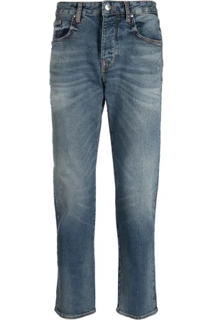 Armani Exchange Jeans med smalle ben og logomærke