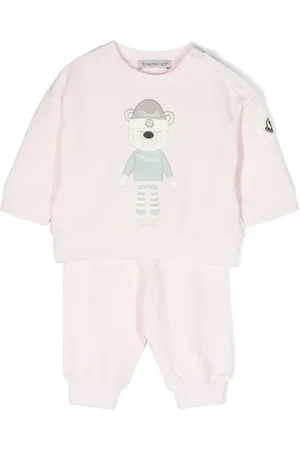 Moncler Træningsdragt-sæt med logotryk