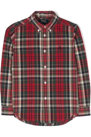 Ralph Lauren Skotskternet skjorte