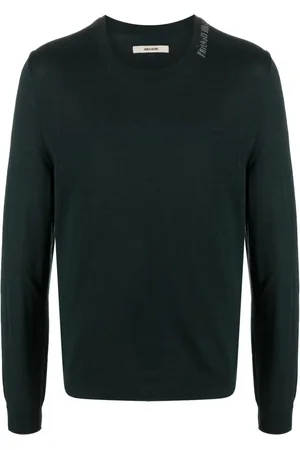 Zadig & Voltaire Striktrøje med slogantryk