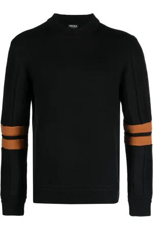 Ermenegildo Zegna TECHMERINO™-trøje med striber