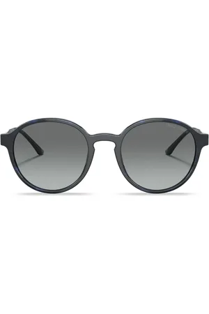 Giorgio Armani Panto solbriller med rundt stel