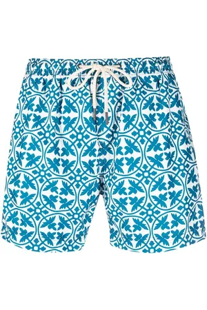 PENINSULA SWIMWEAR Badeshorts med geometrisk tryk