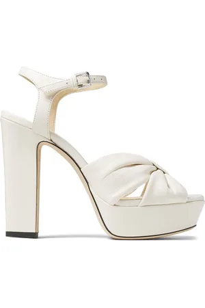 Jimmy Choo Heloise 120mm lædersandaler