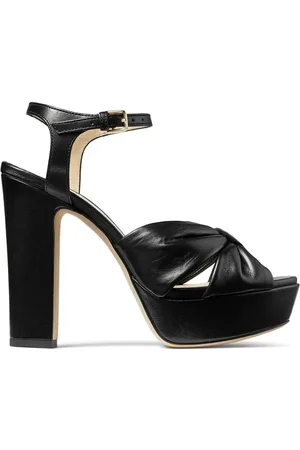 Jimmy Choo Heloise 120mm lædersandaler