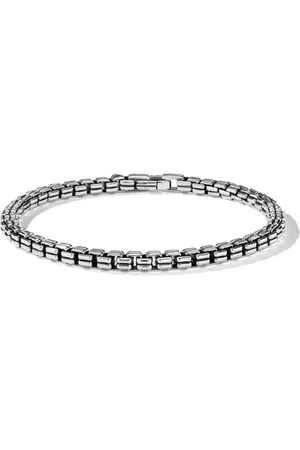 David Yurman Armbånd i sterling sølv med dobbelt veneziakæde (4 mm)