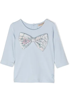 HUCKLEBONES LONDON T-shirt i jersey med sløjfedetalje