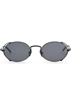 Jean Paul Gaultier The Black 55-3175 solbriller med rundt stel
