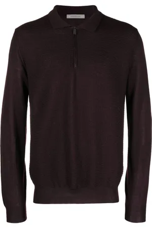 corneliani Finstrikket polo