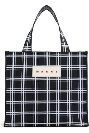 Marni Ternet tote med logo-applikation