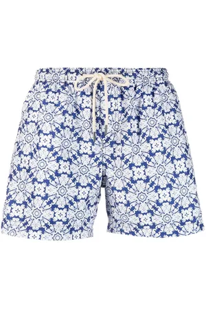 PENINSULA SWIMWEAR Badeshorts med geometrisk tryk