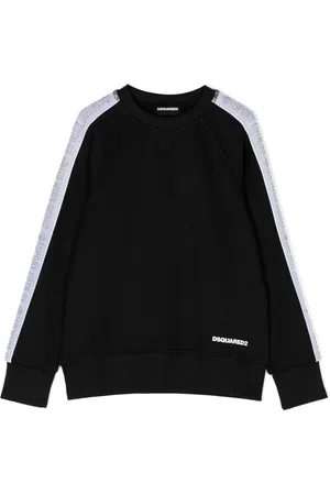Dsquared2 Sweatshirt med rund hals og logotryk