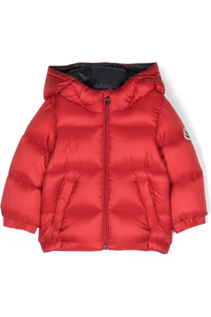 Moncler Dynejakke med logomærke