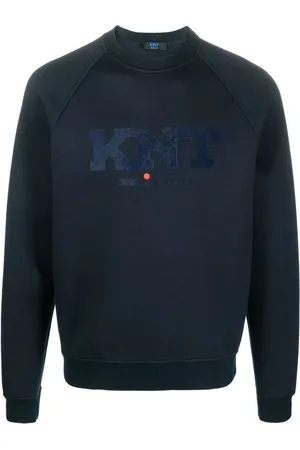 Kiton Langærmet sweatshirt med logotryk